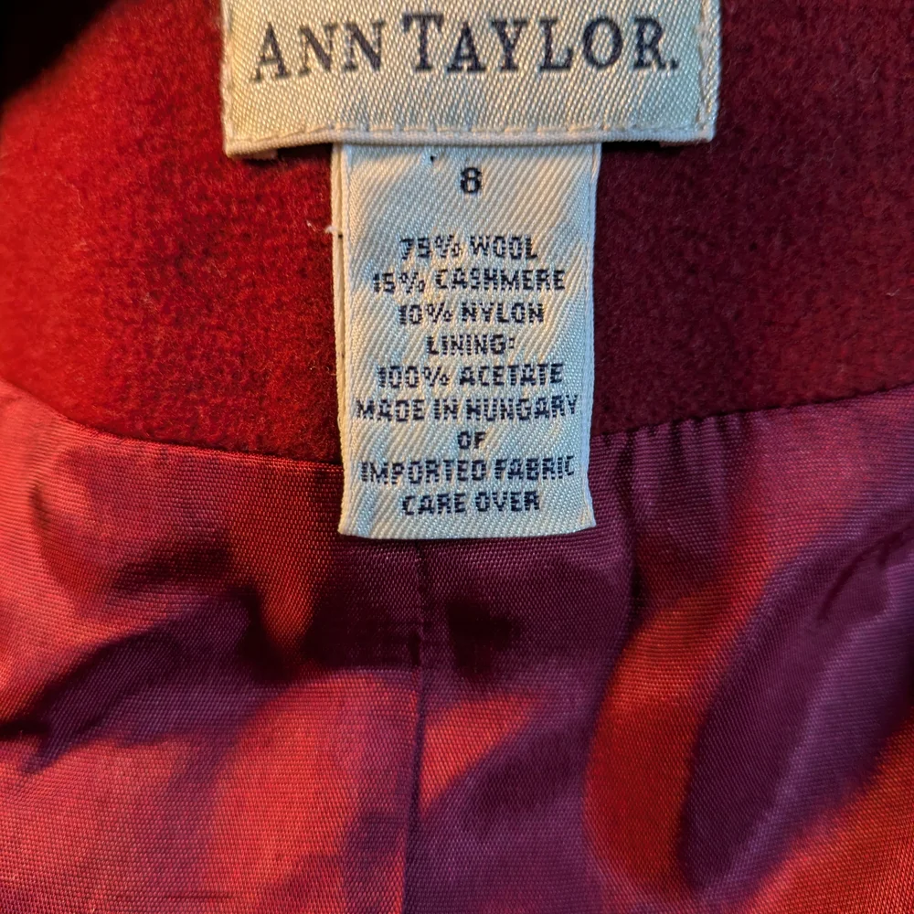 Women's Red Blazer - Picture 11 of 16